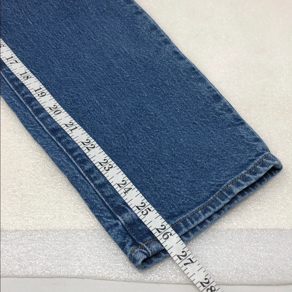 ISABEL MATERNITY Overalls Denim Jumpsuit Adjustable Waist Blue Jeans Size 4 - Picture 12 of 14